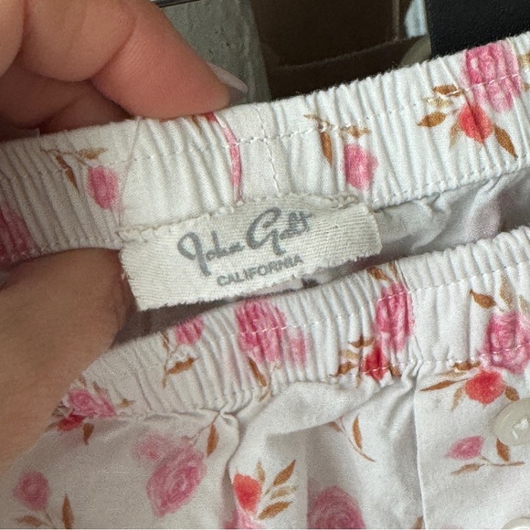 John Galt Brandy Melville Keira Boxer shorts micro mini roses print floral block - Picture 3 of 7